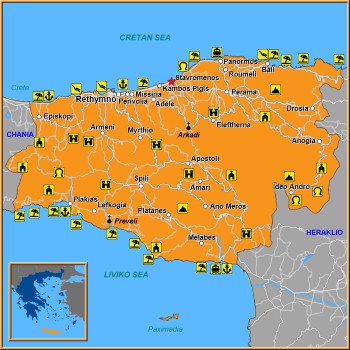 Map of Stavromenos Map