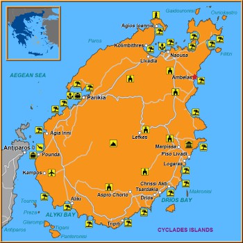 Map of Ambelas Map