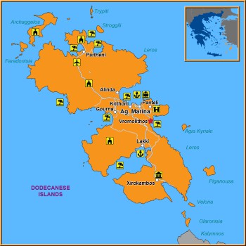 Map of Vromolithos Map