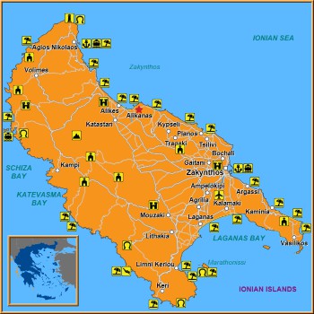 Map of Alikanas Map