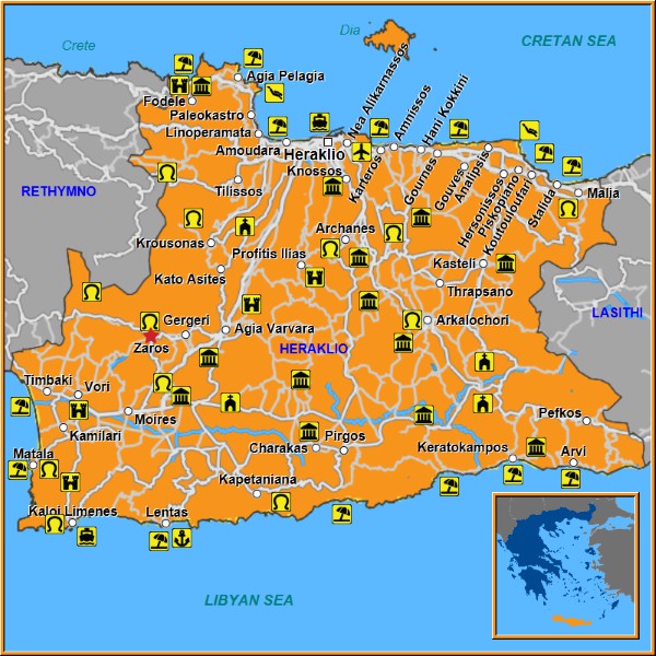 Map of Zaros Map