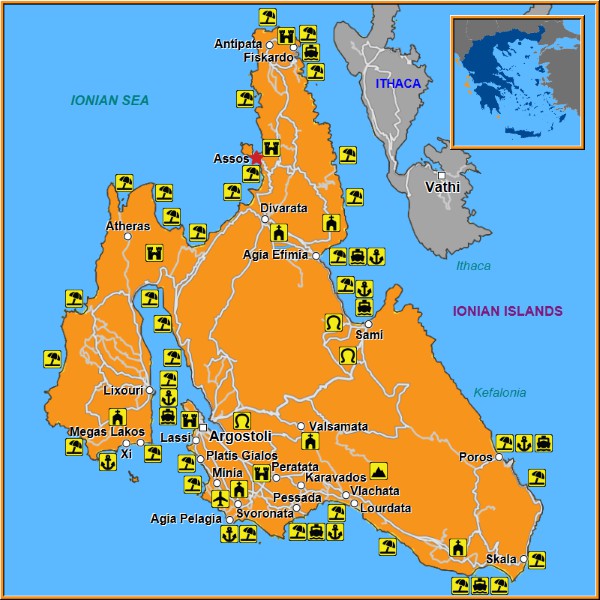 Map of Assos Map