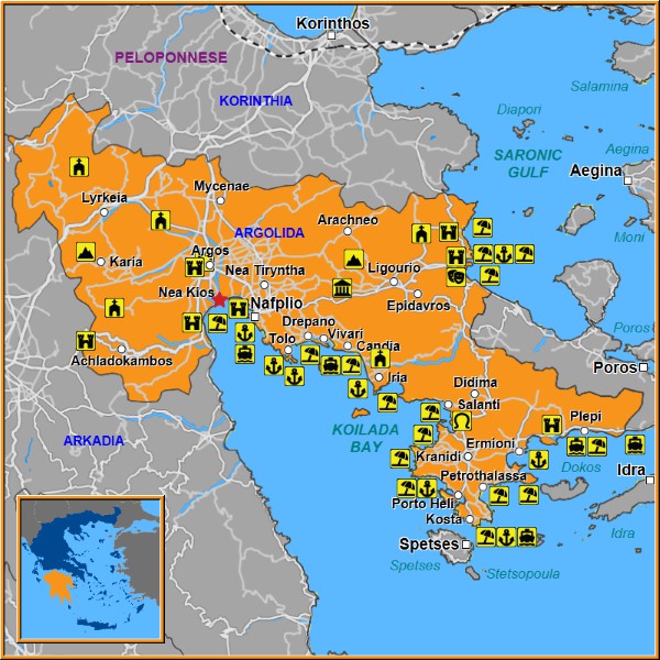 Map of Nea Kios Map