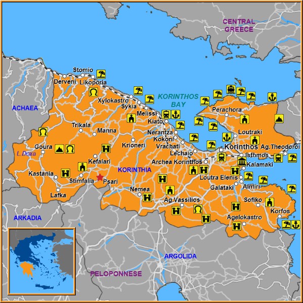 Map of Psari Map