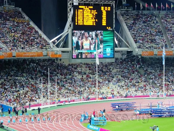 Womens 100m Final - Olympics 2004 - Athens