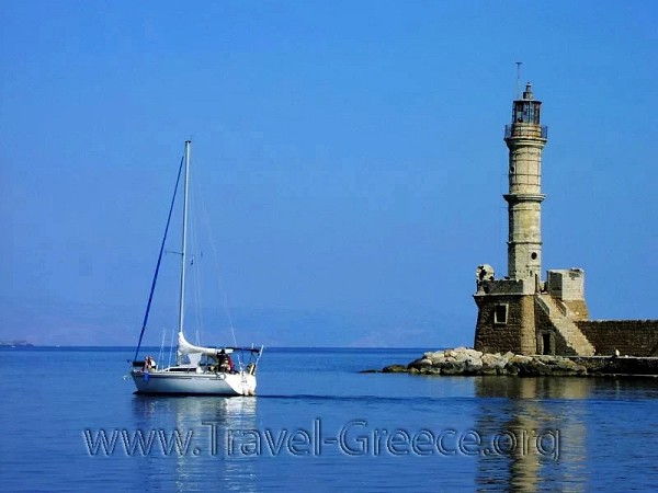 The light house of Chania Port - Chania Town - Chania - Crete