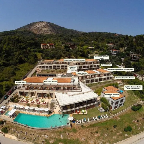 Kymi Palace, hotel in Oxílithos