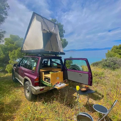 Σκηνή Οροφής 4χ4 όχημα