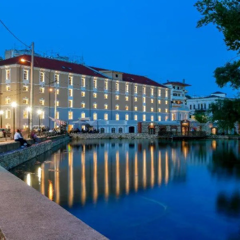 Hydrama Grand Hotel, hotel in Ambelókipoi