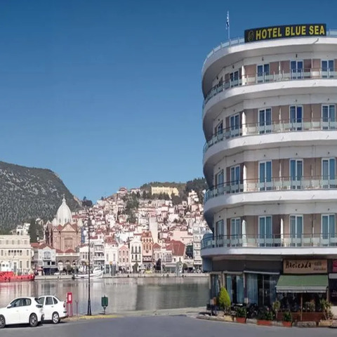 Blue Sea Hotel, hotel in Mytilene