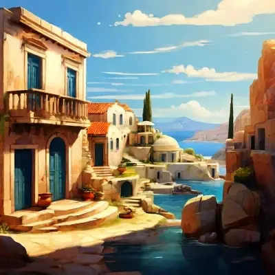 Decorative picture of Greece