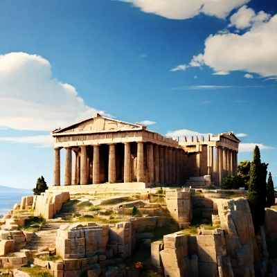 Decorative picture of Greece