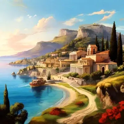 Decorative picture of Greece