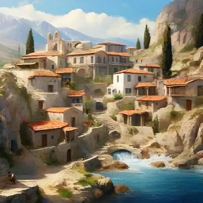 Decorative picture of Greece