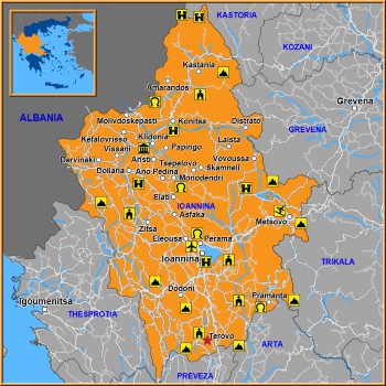 Map of Terovo Map