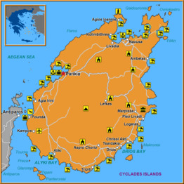 Map of Parikia