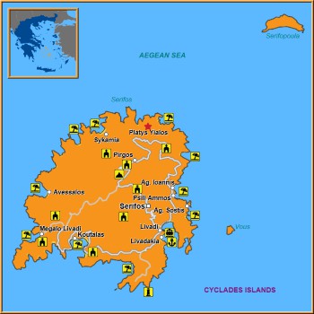 Map of Platys Yialos Map