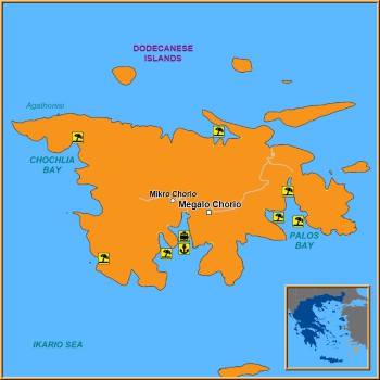 Map of Agathonisi Map