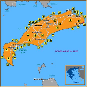Map of Agios Fokas Map