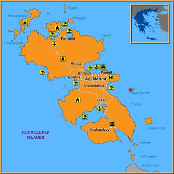 Map of Agia Kyriaki Map
