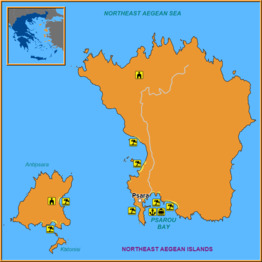 Map of Psara