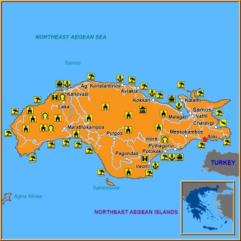Map of Aliki Map