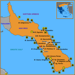 Map of Agiou Panteleimona