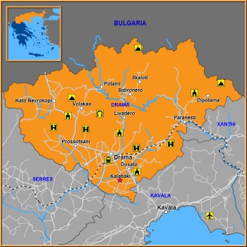 Map of Kalabaki Map