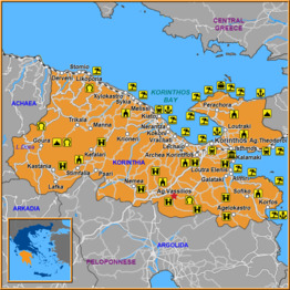 Map of Agios Vassilios