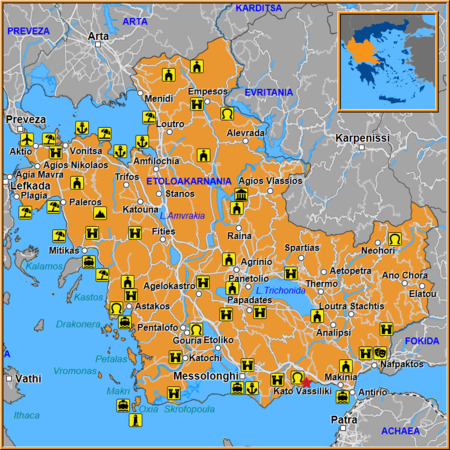 Map of Kato Vassiliki Map
