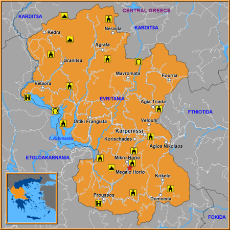 Map of Megalo Horio Map