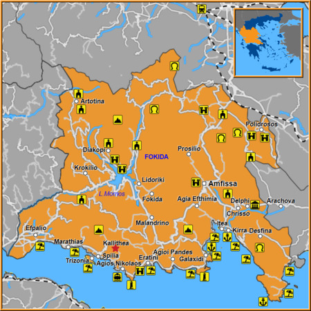 Map of Kallithea Map