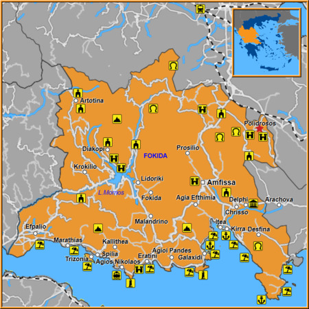 Map of Polidrosos Map