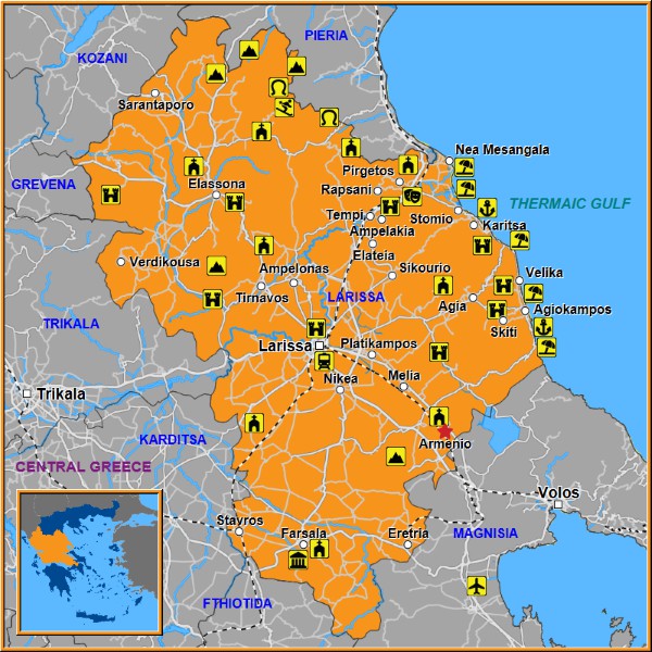 Map of Armenio Map