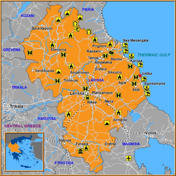 Map of Velika Map