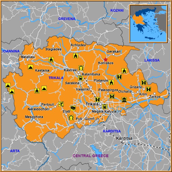 Map of Koniskos Map