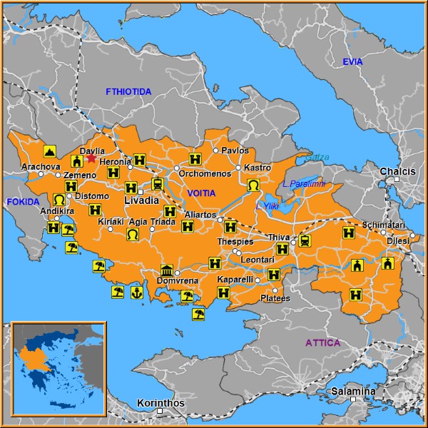 Map of Davlia Map