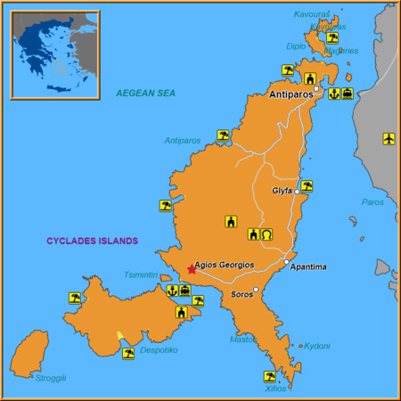 Map of Agios Georgios Map