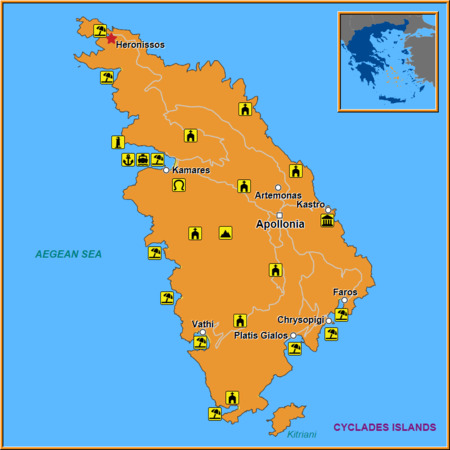 Map of Heronissos Map