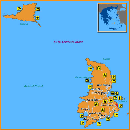 Map of Azolimnos Map