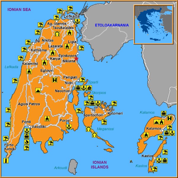 Map of Nikiana Map