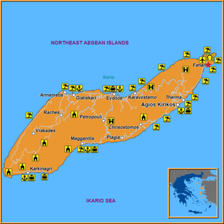 Map of Fanari Map