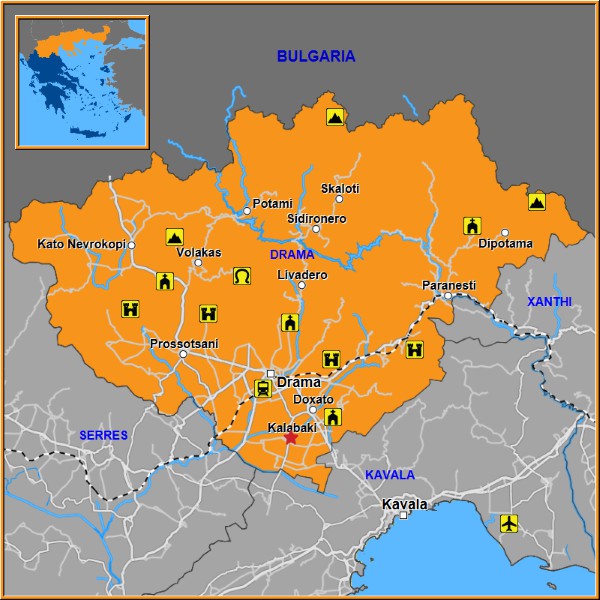 Map of Kalabaki Map