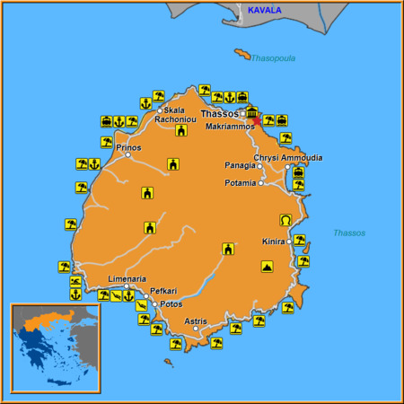 Map of Makriammos Map