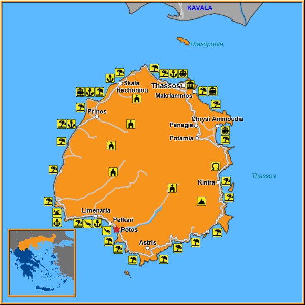 Map of Potos Map