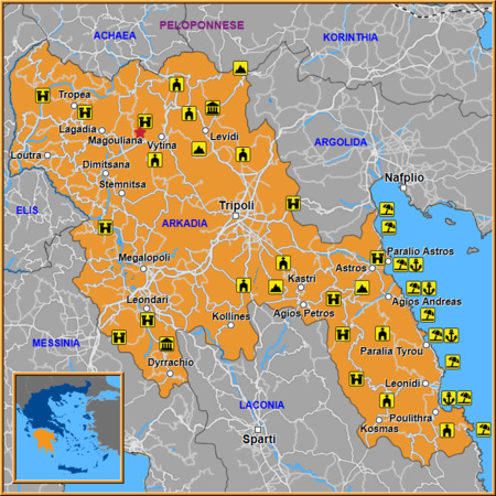 Map of Magouliana Map