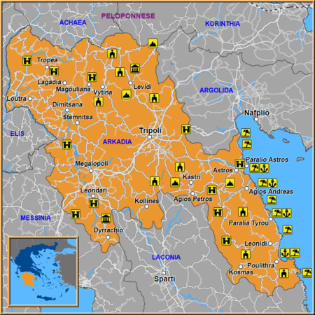 Map of Arkadia Map