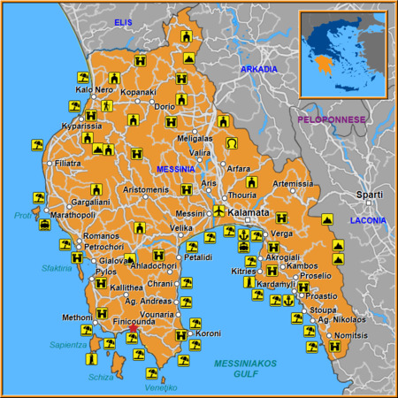 Map of Finicounda Map