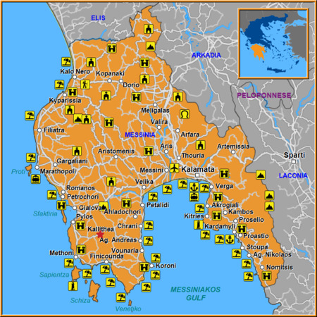 Map of Kallithea Map