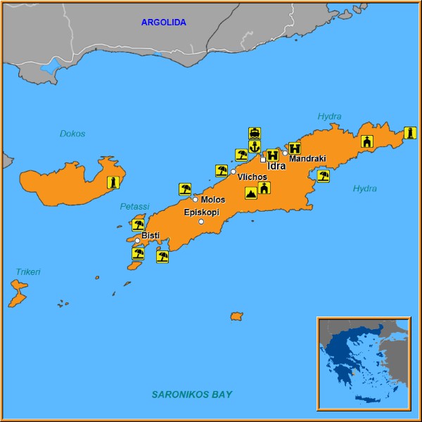 Map of Hydra Map